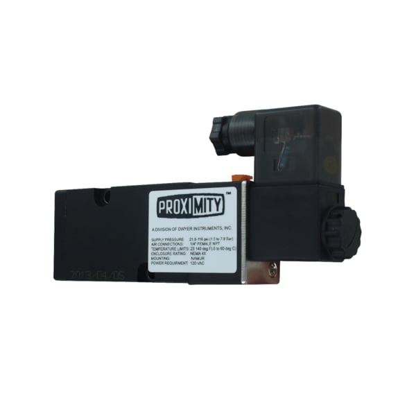 Dwyer Instruments 24 VDC, 5/2, double acting solenoid valve SN-5E - main